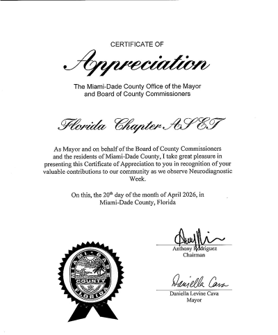 miami-dade-county-fl-certificate-of-appreciation-2026 Miami-Dade County, FL Certificate of Appreciation